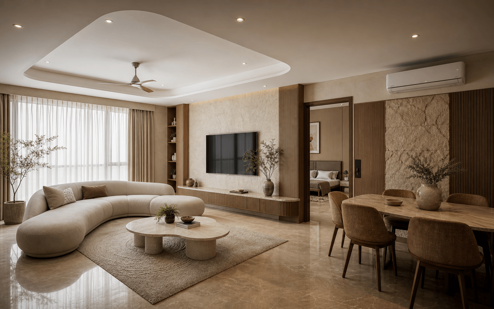 Complete 2 BHK Interior package